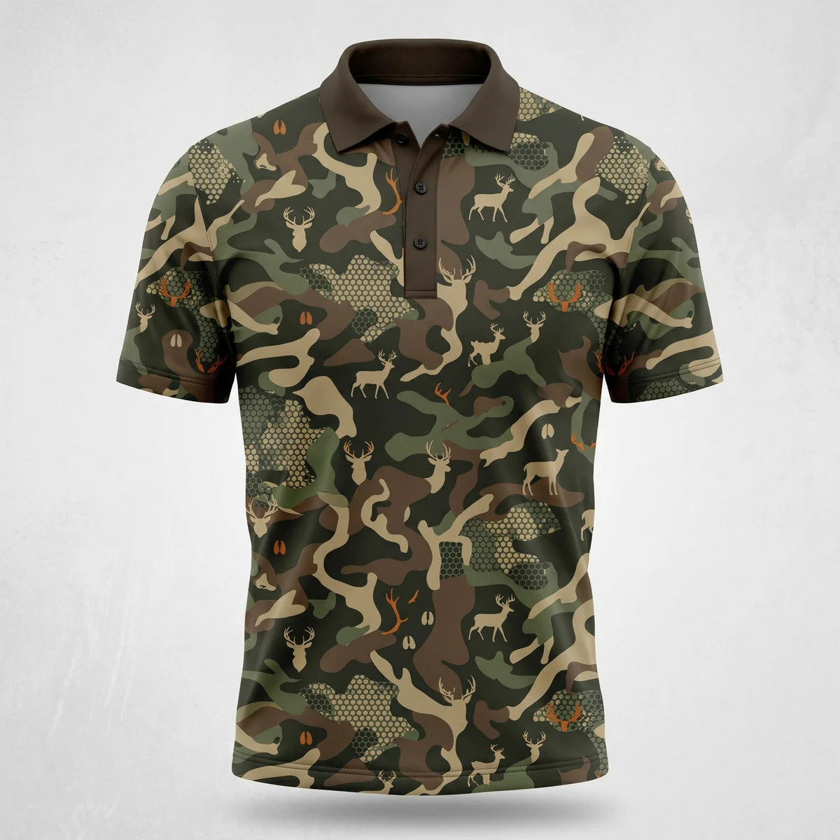 Deer Hunting - Polo Shirt AZ04