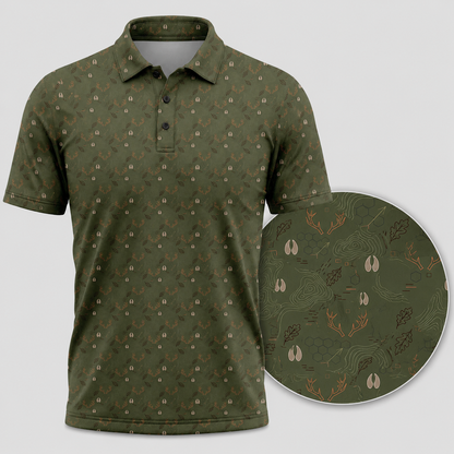 Deer Hunting - Polo Shirt DH02