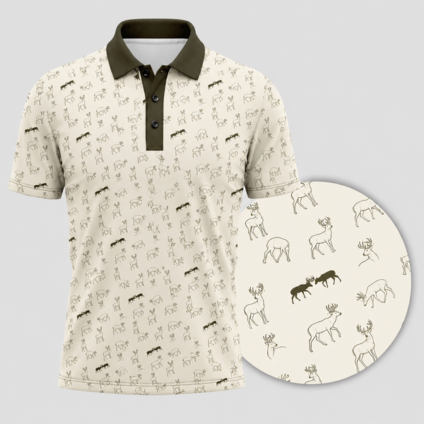 Deer Hunting - Polo Shirt DH03