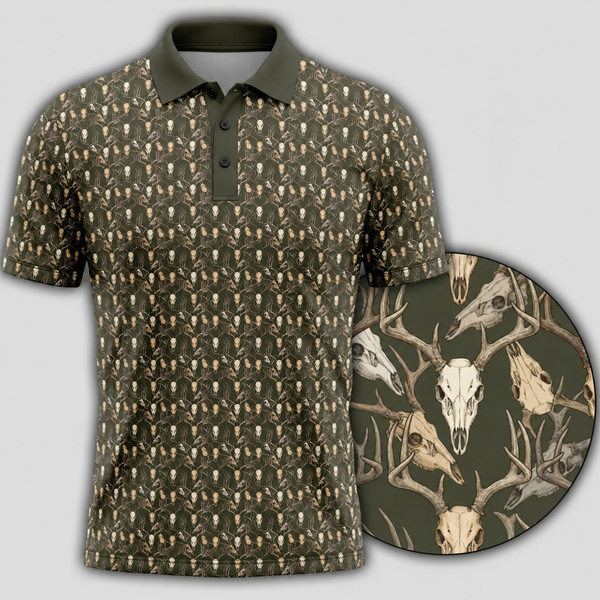 Deer Hunting - Polo Shirt DH04
