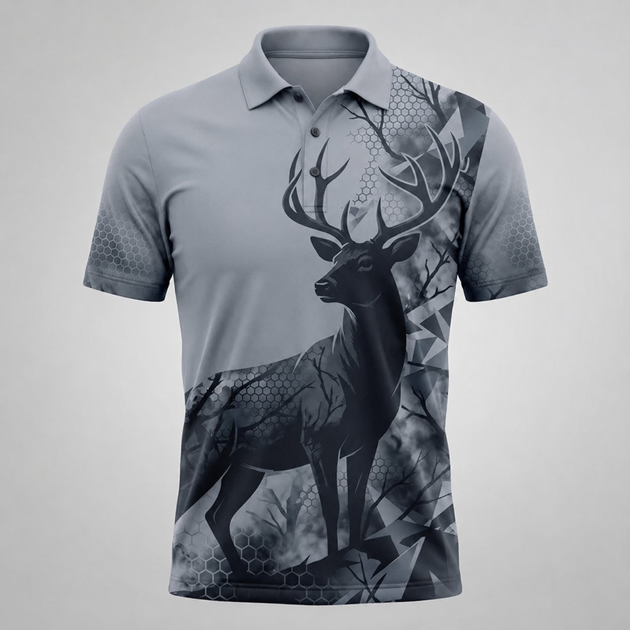 Deer Hunting - Polo Shirt AZ02