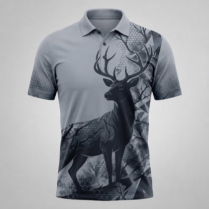 Deer Hunting - Polo Shirt AZ02