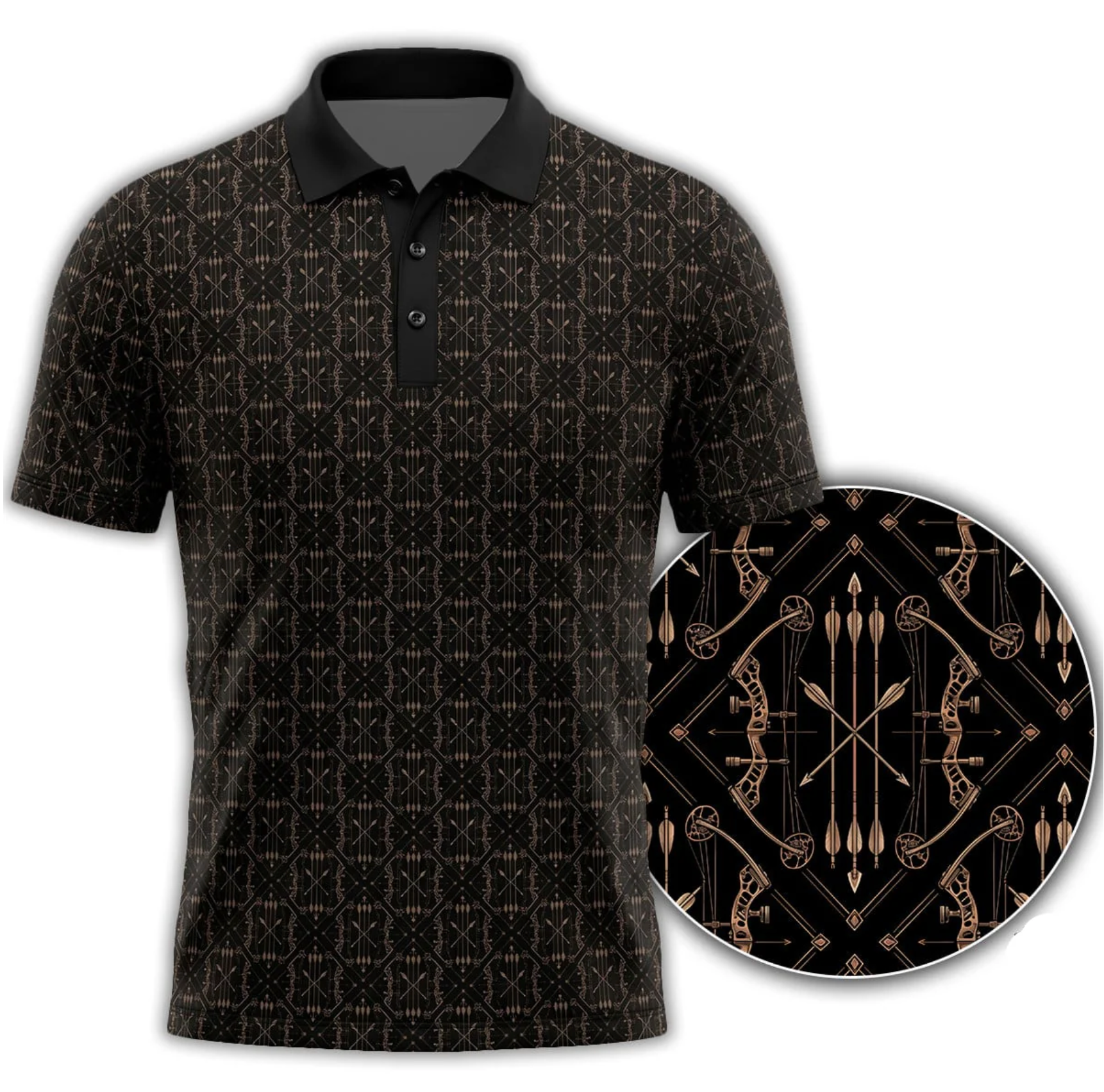 Deer Hunting - Polo Shirt HD02